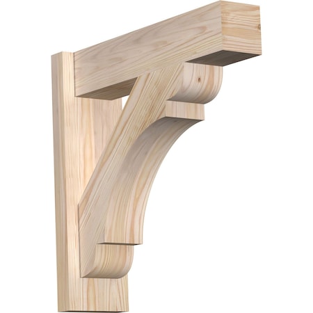 Ekena Millwork Olympic Block Smooth Outlooker, Douglas Fir, 5 1/2"W x 20"D x 20"H OUT06X20X20OLY05SDF